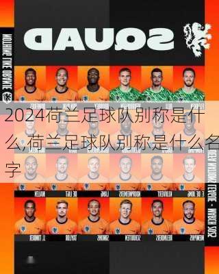 荷兰足球队别称是什么,荷兰足球队别称是什么名字