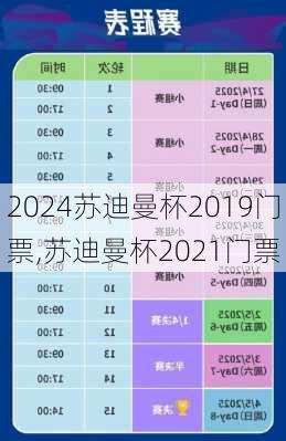 苏迪曼杯2019门票,苏迪曼杯2021门票