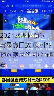 欧洲杯预选赛录像回放,欧洲杯预选赛录像回放在哪看