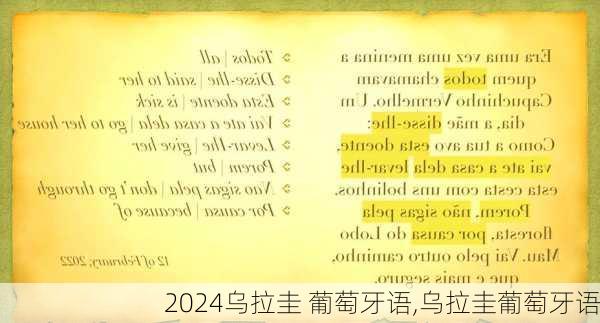 乌拉圭 葡萄牙语,乌拉圭葡萄牙语