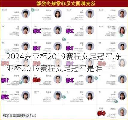 东亚杯2019赛程女足冠军,东亚杯2019赛程女足冠军是谁