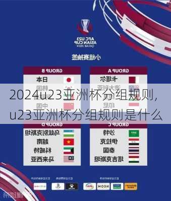 u23亚洲杯分组规则,u23亚洲杯分组规则是什么