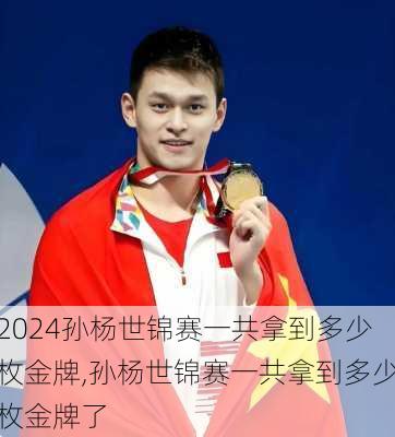 孙杨世锦赛一共拿到多少枚金牌,孙杨世锦赛一共拿到多少枚金牌了