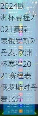 欧洲杯赛程2021赛程表俄罗斯对丹麦,欧洲杯赛程2021赛程表俄罗斯对丹麦比分