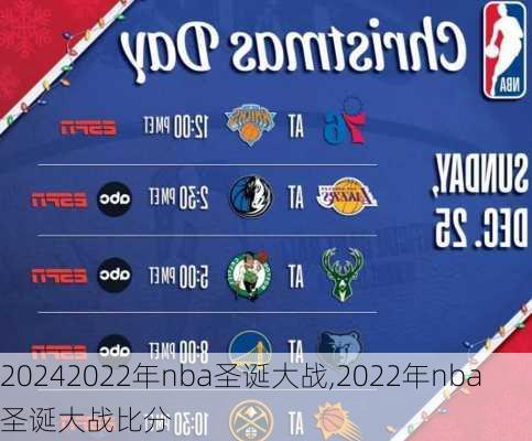 2022年nba圣诞大战,2022年nba圣诞大战比分
