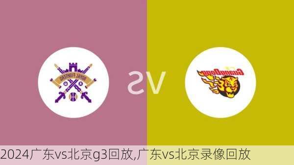 广东vs北京g3回放,广东vs北京录像回放