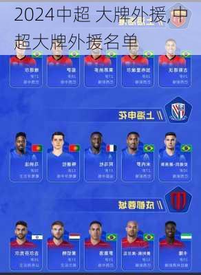 中超 大牌外援,中超大牌外援名单