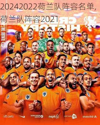 2022荷兰队阵容名单,荷兰队阵容2021