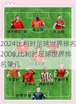 比利时足球世界排名2008,比利时足球世界排名第几