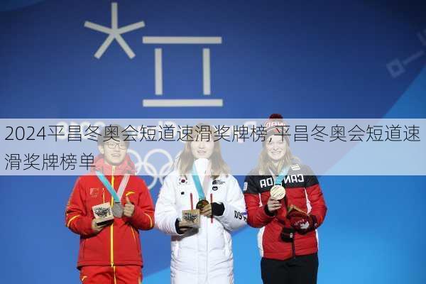 平昌冬奥会短道速滑奖牌榜,平昌冬奥会短道速滑奖牌榜单