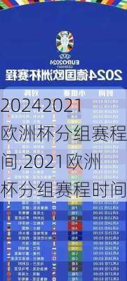 2021欧洲杯分组赛程时间,2021欧洲杯分组赛程时间表