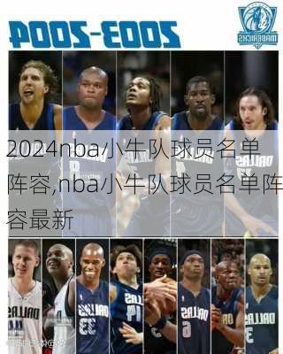 nba小牛队球员名单阵容,nba小牛队球员名单阵容最新