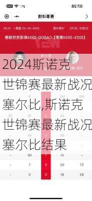 斯诺克世锦赛最新战况塞尔比,斯诺克世锦赛最新战况塞尔比结果