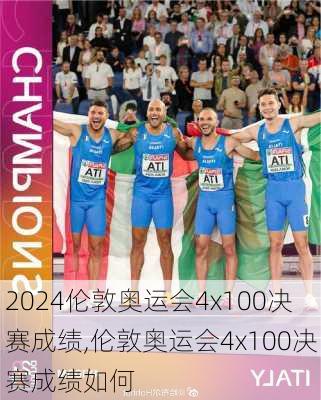 伦敦奥运会4x100决赛成绩,伦敦奥运会4x100决赛成绩如何