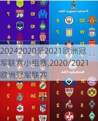 2020至2021欧洲冠军联赛小组赛,2020/2021欧洲冠军联赛