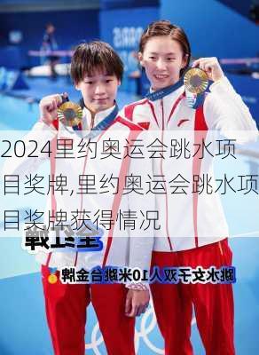 里约奥运会跳水项目奖牌,里约奥运会跳水项目奖牌获得情况