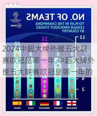 中超大牌外援五大联赛欧冠是哪一年,中超大牌外援五大联赛欧冠是哪一年的