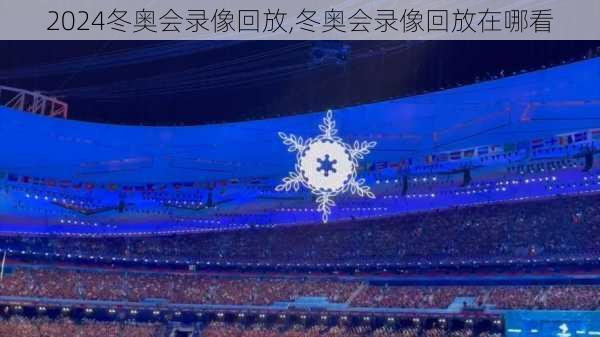 冬奥会录像回放,冬奥会录像回放在哪看