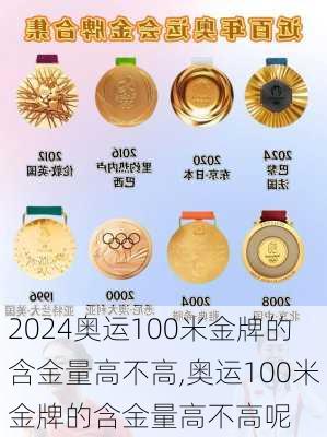 奥运100米金牌的含金量高不高,奥运100米金牌的含金量高不高呢