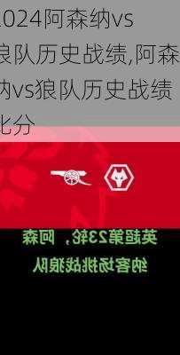 阿森纳vs狼队历史战绩,阿森纳vs狼队历史战绩比分