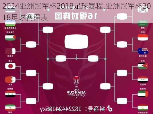 亚洲冠军杯2018足球赛程,亚洲冠军杯2018足球赛程表