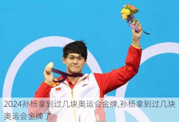 孙杨拿到过几块奥运会金牌,孙杨拿到过几块奥运会金牌了