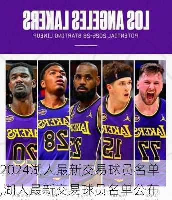 湖人最新交易球员名单,湖人最新交易球员名单公布