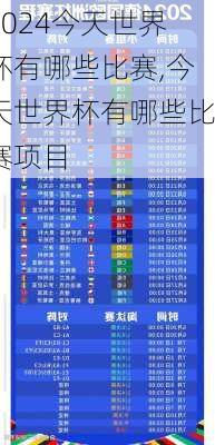 今天世界杯有哪些比赛,今天世界杯有哪些比赛项目