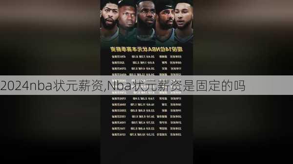 nba状元薪资,Nba状元薪资是固定的吗