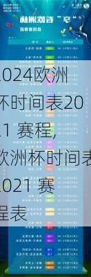 欧洲杯时间表2021 赛程,欧洲杯时间表2021 赛程表