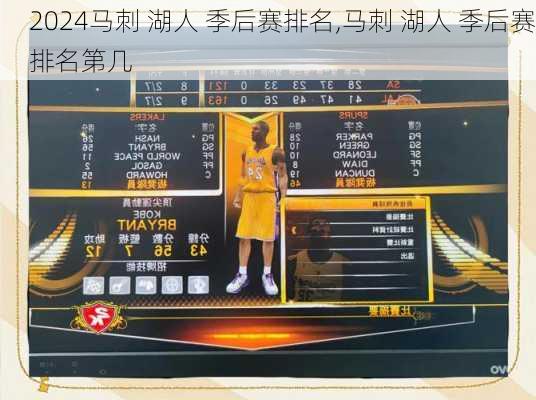马刺 湖人 季后赛排名,马刺 湖人 季后赛排名第几
