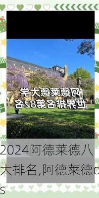 阿德莱德八大排名,阿德莱德qs