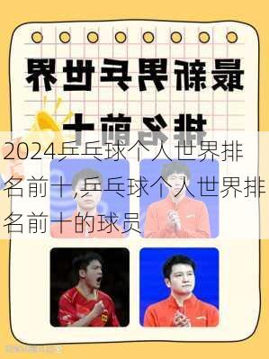 乒乓球个人世界排名前十,乒乓球个人世界排名前十的球员