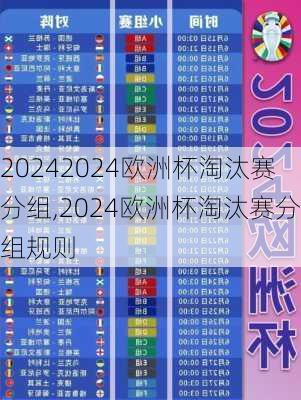 2024欧洲杯淘汰赛分组,2024欧洲杯淘汰赛分组规则