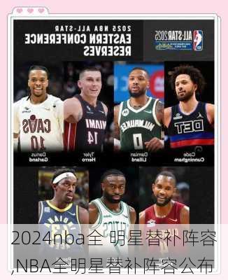 nba全 明星替补阵容,NBA全明星替补阵容公布
