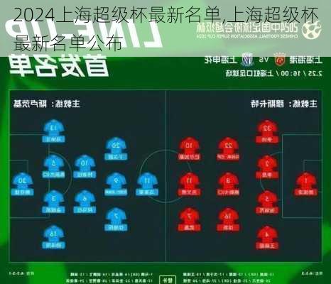 上海超级杯最新名单,上海超级杯最新名单公布