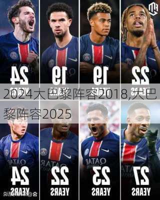 大巴黎阵容2018,大巴黎阵容2025