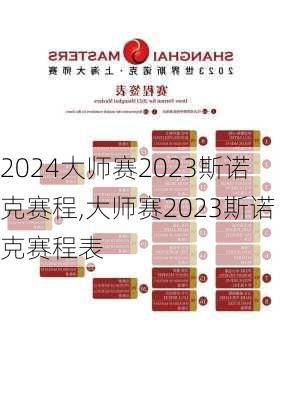 大师赛2023斯诺克赛程,大师赛2023斯诺克赛程表