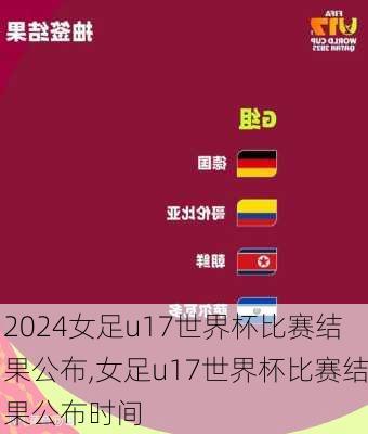 女足u17世界杯比赛结果公布,女足u17世界杯比赛结果公布时间
