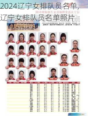 辽宁女排队员名单,辽宁女排队员名单照片
