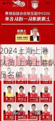 上海上港队员,上海上港队员名单