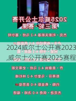威尔士公开赛2023,威尔士公开赛2025赛程