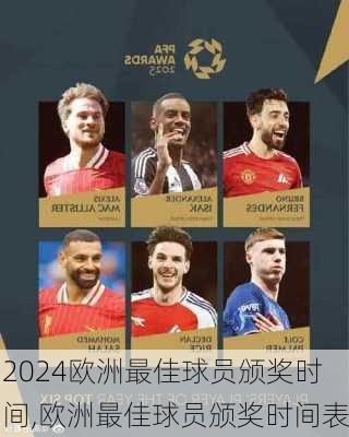 欧洲最佳球员颁奖时间,欧洲最佳球员颁奖时间表
