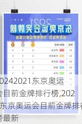 2021东京奥运会目前金牌排行榜,2021东京奥运会目前金牌排行榜最新