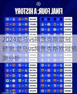 皇马vs阿贾克斯欧冠预测,皇马vs阿贾克斯欧冠预测分析