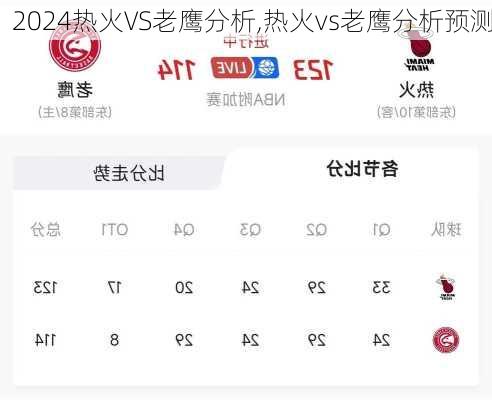热火VS老鹰分析,热火vs老鹰分析预测